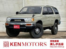 ハイラックスサーフ　3.0 SSR-G ワイドボディ ディーゼルターボ 4WD　リフトアップ　全塗装済ベージュ　アルミホイール　メッキバンパー　サンルーフ　ETC　パワステ　パワーウィンドウ　ABS　キーレスエントリー　エアコン　寒冷地仕様 3000