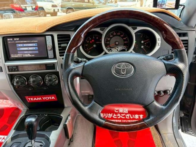 ハイラックスサーフ2.7 SSR-X アメリカンバージョン 4WD　社外ナビ　バックカメラ　リフトアップ　社外アルミ　エアコン　社外ETC　グリルガード　グッドリッチマフラー　LEDライト　全塗装済　パワーウィンドウ　パワステ　キーレス　ダッシュマット　タープ 2700