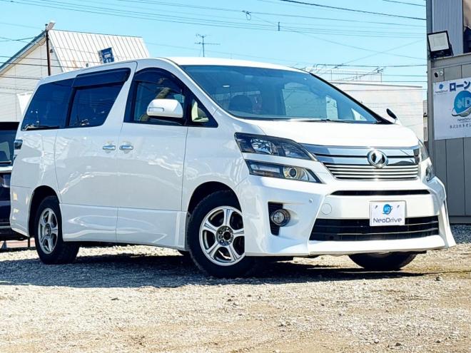 ヴェルファイア2.4Zゴールデンアイズ 4WD ローンが不安な方＜優遇ローン＞本州仕入　後期型　両側パワースライドドア