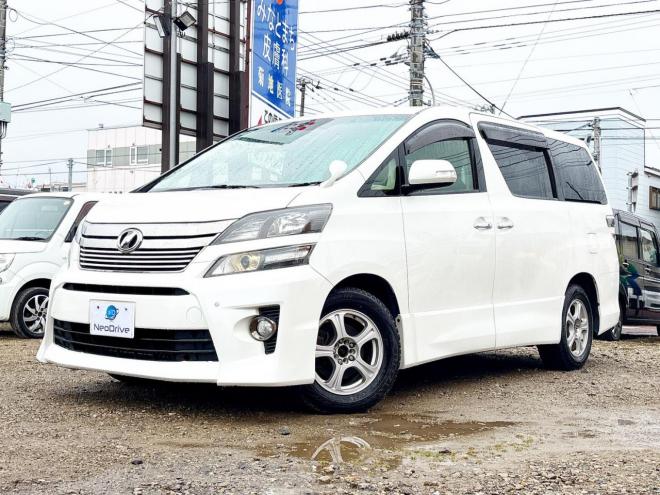 ヴェルファイア2.4Zゴールデンアイズ 4WD ローンが不安な方＜優遇ローン＞本州仕入　後期型　両側パワースライドドア