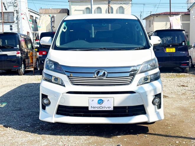 ヴェルファイア2.4Zゴールデンアイズ 4WD ローンが不安な方＜優遇ローン＞本州仕入　後期型　両側パワースライドドア