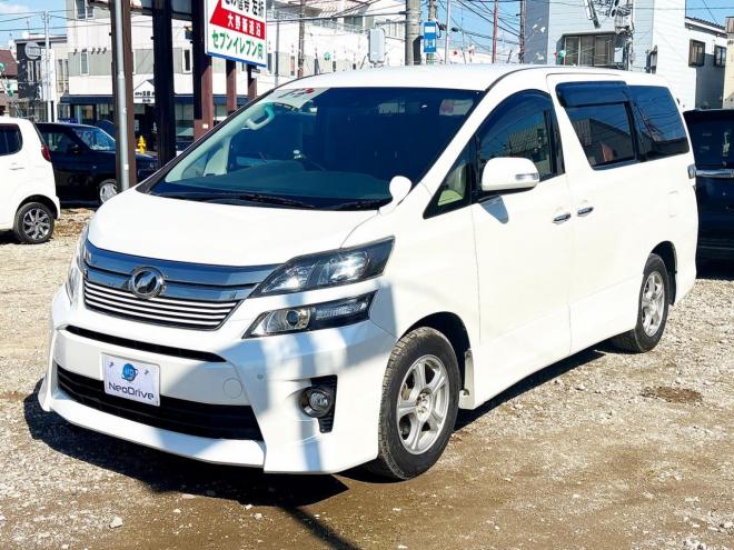 ヴェルファイア2.4Zゴールデンアイズ 4WD ローンが不安な方＜優遇ローン＞本州仕入　後期型　両側パワースライドドア