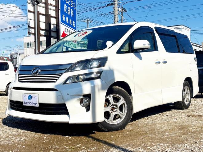 ヴェルファイア2.4Zゴールデンアイズ 4WD ローンが不安な方＜優遇ローン＞本州仕入　後期型　両側パワースライドドア