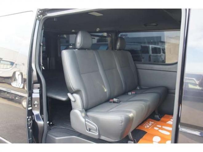 ハイエースバン2.8 スーパーGL ダークプライムII ロングボディ ディーゼルターボ 4WD　415COBRA　クリーンルック3Fスポ&BY2ボンネット&ステージ2ルーフスポ&バッドラッカーIII17インチAW&フラットベッドキット　ヨコハマPARADA17インチ　デジタルインナー　パノラマモニター　両側パワースライドドア 2800