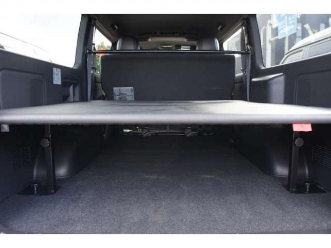 ハイエースバン2.8 スーパーGL ダークプライムII ロングボディ ディーゼルターボ 4WD　モデリスタフロントスポイラー　ワーク18インチAW　8インチナビTV 両側電動パワースライドドア 415COBRAフラットキット(ベッドキット) 2800