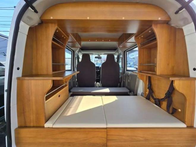 スクラムPA ハイルーフ 5AGS車　チョイcam豊　ベッドキッド　パートタイム4WD　2速発進モード　キーレス　マニュアルエアコン　KENWOOD7インチSDナビ　フルセグTV　Bluetooth　CD/DVD　FM/AM　ドライブレコーダー 660