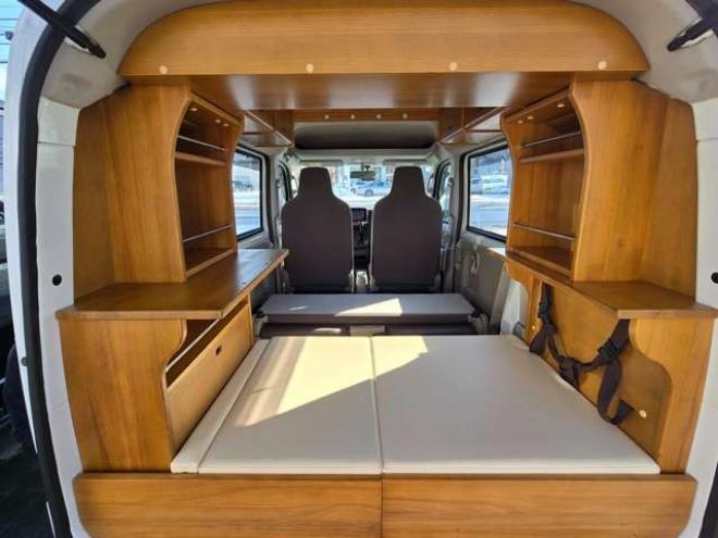 スクラムPA ハイルーフ 5AGS車　チョイcam豊　ベッドキッド　パートタイム4WD　2速発進モード　キーレス　マニュアルエアコン　KENWOOD7インチSDナビ　フルセグTV　Bluetooth　CD/DVD　FM/AM　ドライブレコーダー 660