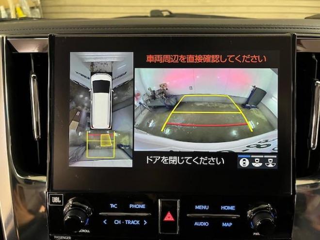 アルファードハイブリッドＳＲ　本州仕入　寒冷地仕様　禁煙車　ＪＢＬサウンド　デジタルインナーミラー　純正１０．５インチナビ　地デジ　ＤＶＤ再生　Ｂｌｕｅｔｏｏｔｈ　全方位パノラミックビューモニター　前後ドライブレコーダー　ＥＴＣ 4WD 2500 5Dr
