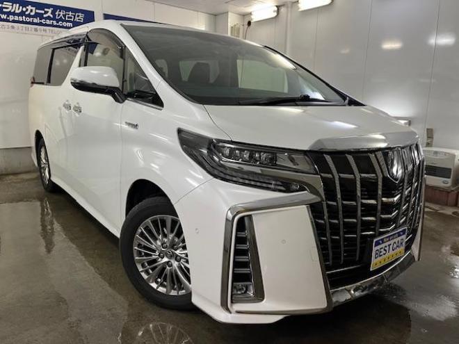 アルファードハイブリッドＳＲ　本州仕入　寒冷地仕様　禁煙車　ＪＢＬサウンド　デジタルインナーミラー　純正１０．５インチナビ　地デジ　ＤＶＤ再生　Ｂｌｕｅｔｏｏｔｈ　全方位パノラミックビューモニター　前後ドライブレコーダー　ＥＴＣ 4WD 2500 5Dr