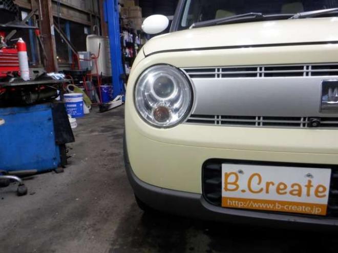 ラパンX 4WD　ナビ　Bluetoothオーディオ　フルセグTV　USB接続　全方位カメラ　衝突軽減ブレーキ　ステアリングスイッチ　ETC　アイドリングストップ　シートヒーター　HID　スマートキー　プッシュスタート 660