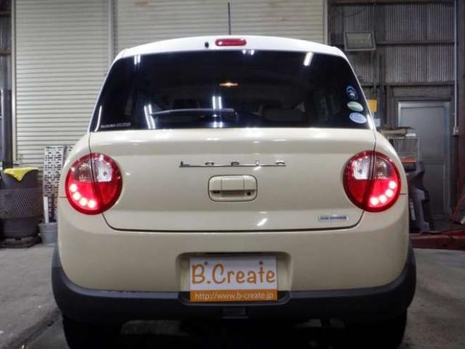 ラパンX 4WD　ナビ　Bluetoothオーディオ　フルセグTV　USB接続　全方位カメラ　衝突軽減ブレーキ　ステアリングスイッチ　ETC　アイドリングストップ　シートヒーター　HID　スマートキー　プッシュスタート 660