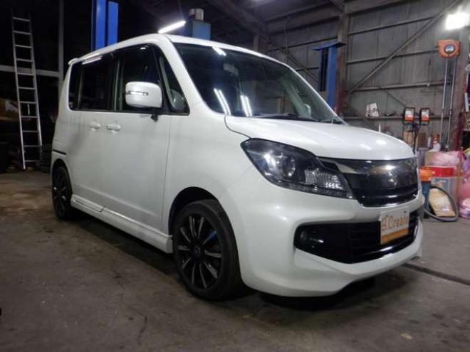 ソリオ1.2 バンディット 4WD　4WD　ナビ　フルセグTV　USB接続　バックカメラ　サイドカメラ　シートヒーター　両側パワスラ　100V電源　HID　フォグランプ　ドアバイザー　スマートキー　プッシュスタート 1200