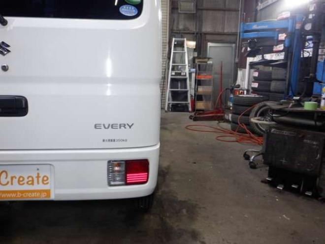 エブリィPC ハイルーフ 4WD　切替4WD　修復歴なし　キーレス　両側スライドドア　ETC　社外CDオーディオ　前席パワーウインドウ　ドアバイザー　オーバーヘッドシェルフ　プライバシーガラス 660