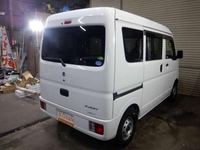 エブリィPC ハイルーフ 4WD　切替4WD　修復歴なし　キーレス　両側スライドドア　ETC　社外CDオーディオ　前席パワーウインドウ　ドアバイザー　オーバーヘッドシェルフ　プライバシーガラス 660