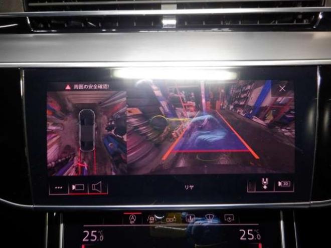 アウディA8 55 TFSI クワトロ 4WD　本州仕入・ナビ・TV・B/T・サンルーフ・黒革・360°カメラ・LEDヘッドライト・後席リモート・BANG&OLUSENサウンド・電動トランク・全席電動シート・全席パワークロージングドア・ヘッドアップディスプレイ 3000