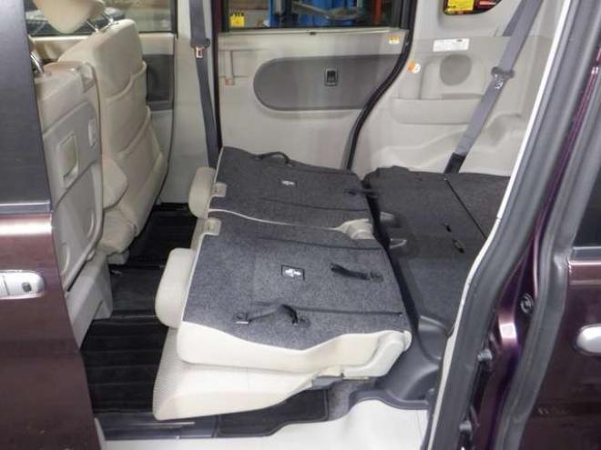 タントXターボ SA 4WD　ナビ・TV・バックカメラ・両側電動・ターボ・スマートキー・プッシュスタート・スマアシ・ライトレベライザー・フォグランプ・純正エンスタ・リア席サンシェード・アイドリングストップ・ベンチシート・ 660