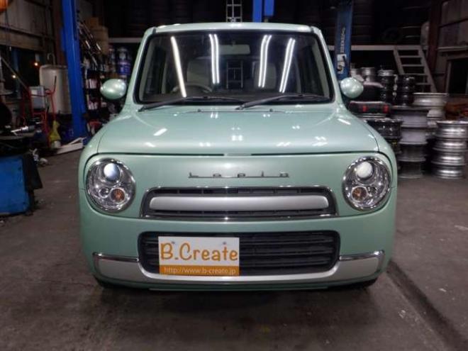 ラパンショコラ X 4WD　ナビ・TV・DVD再生・バックカメラ・スマートキー・プッシュスタート・HID・シートヒーター・アイドリングストップ・ETC・社外エンスタ・ベンチシート・ドアバイザー・オートライト 660