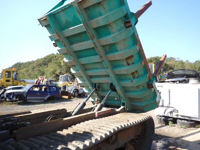 キャリアダンプゴムキャタ新品交換予定　積載6500KG　苫小牧ヤード