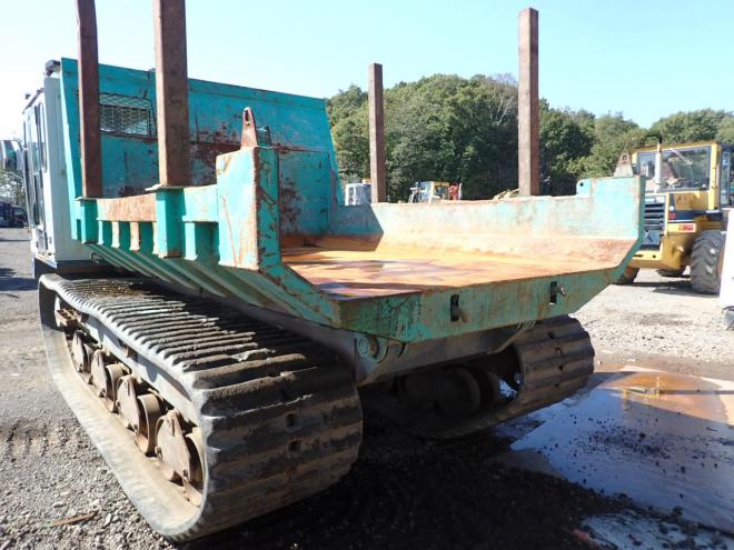 キャリアダンプゴムキャタ新品交換予定　積載6500KG　苫小牧ヤード