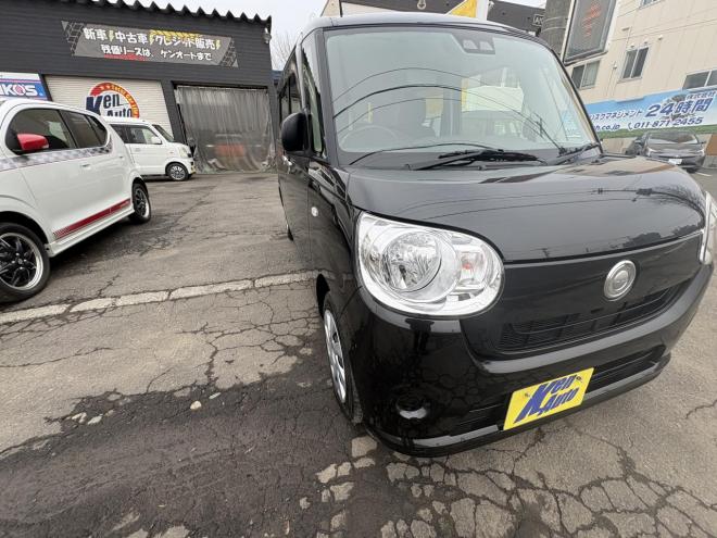 ムーヴキャンバスMOVE CANBUS 4WD X SA3　ワンオーナー　本州仕入　ワンタッチ両パワースライドドア　スマートキースペアー有　Bluetoothフルセグナビ　バックカメラ　スタットレス　バイザー　エンジンオイル交換　CVTオイル交換 4WD 660 ５Dr