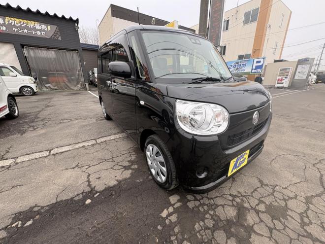 ムーヴキャンバスMOVE CANBUS 4WD X SA3　ワンオーナー　本州仕入　ワンタッチ両パワースライドドア　スマートキースペアー有　Bluetoothフルセグナビ　バックカメラ　スタットレス　バイザー　エンジンオイル交換　CVTオイル交換 4WD 660 ５Dr