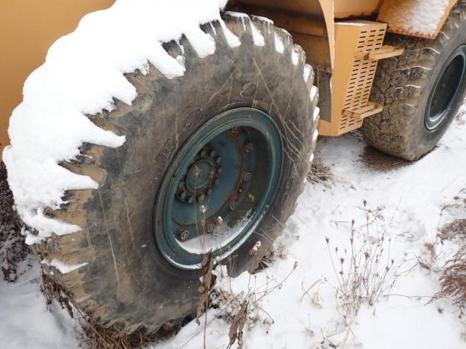 ホイールローダ高速仕様　ワンタッチマルチプラウ＆バケット　恵庭ヤード