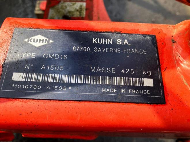 芝草刈機クーン　中古　4連ディスクモアー　GMD16　農機具　作業機