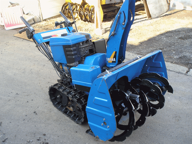 除雪機ヤマハ　８馬力除雪機　ＹＳＭ－870　整備済み　即使用可
