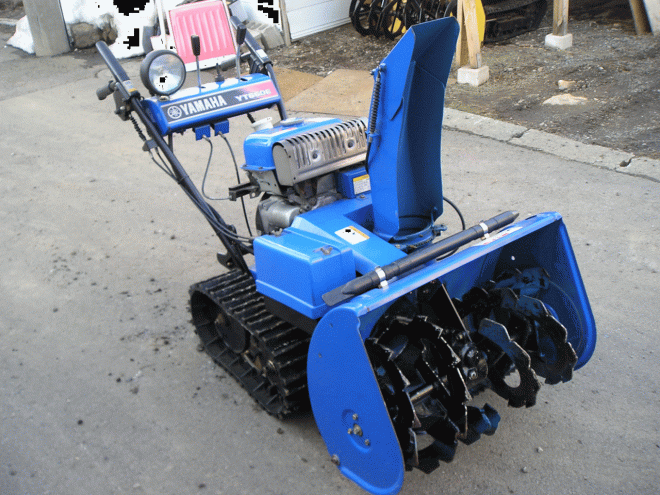 除雪機ヤマハ　6馬力除雪機　ＹＴ－660Ｅ　整備済み　即使用可