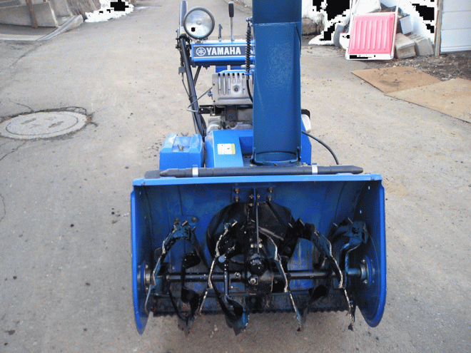 除雪機ヤマハ　6馬力除雪機　ＹＴ－660Ｅ　整備済み　即使用可