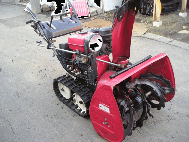 除雪機ホンダ　８馬力除雪機　ＨＳ－870　整備済み　即使用可