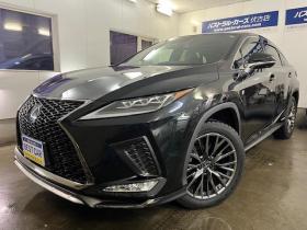 レクサス　ＲＸ４５０ｈ　Ｆスポーツ　寒冷地仕様　純正２０ＡＷ＋新品夏タイヤ　社外１８ＡＷ＋スタッドレスタイヤ付　レクサスセーフティセンス　純正ブラックレザーシート　電動サンルーフ　前後ドライブレコーダー　全方位アラウンドビューモニター 4WD 3500 5Dr