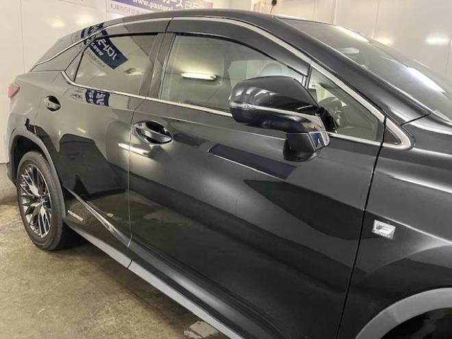 レクサスＲＸ４５０ｈ　Ｆスポーツ　寒冷地仕様　純正２０ＡＷ＋新品夏タイヤ　社外１８ＡＷ＋スタッドレスタイヤ付　レクサスセーフティセンス　純正ブラックレザーシート　電動サンルーフ　前後ドライブレコーダー　全方位アラウンドビューモニター 4WD 3500 5Dr