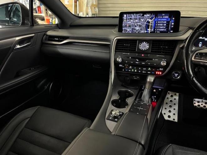 レクサスＲＸ４５０ｈ　Ｆスポーツ　寒冷地仕様　純正２０ＡＷ＋新品夏タイヤ　社外１８ＡＷ＋スタッドレスタイヤ付　レクサスセーフティセンス　純正ブラックレザーシート　電動サンルーフ　前後ドライブレコーダー　全方位アラウンドビューモニター 4WD 3500 5Dr