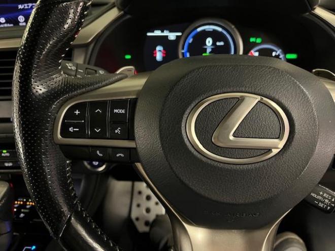 レクサスＲＸ４５０ｈ　Ｆスポーツ　寒冷地仕様　純正２０ＡＷ＋新品夏タイヤ　社外１８ＡＷ＋スタッドレスタイヤ付　レクサスセーフティセンス　純正ブラックレザーシート　電動サンルーフ　前後ドライブレコーダー　全方位アラウンドビューモニター 4WD 3500 5Dr