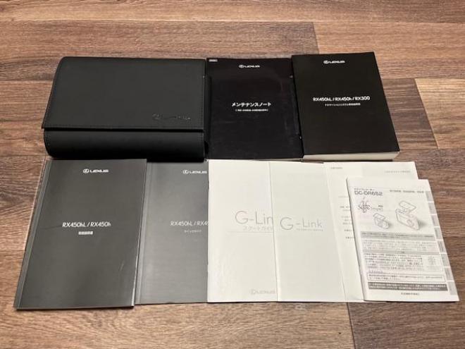 レクサスＲＸ４５０ｈ　Ｆスポーツ　寒冷地仕様　純正２０ＡＷ＋新品夏タイヤ　社外１８ＡＷ＋スタッドレスタイヤ付　レクサスセーフティセンス　純正ブラックレザーシート　電動サンルーフ　前後ドライブレコーダー　全方位アラウンドビューモニター 4WD 3500 5Dr