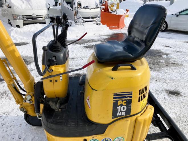 バックホーコマツ　中古　PC10MR-2　ブレーカー付　建機