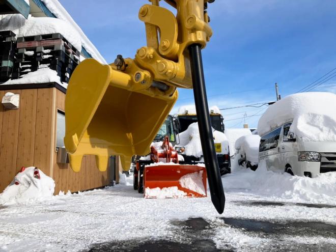 バックホーコマツ　中古　PC10MR-2　ブレーカー付　建機