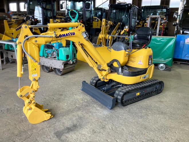 バックホーコマツ　中古　PC10MR-2　ブレーカー付　建機