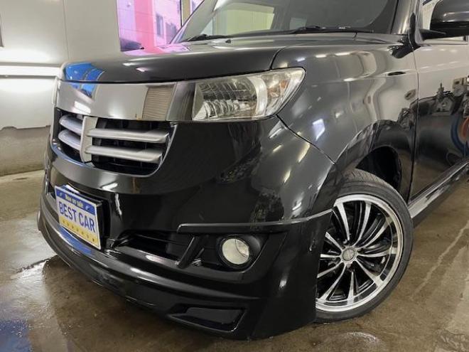 bBＺキラメキ　最終型　寒冷地仕様　禁煙車　アドミレーションエアロ　社外１６インチブラポリＡＷ　社外１５ＡＷ＋スタッドレスタイヤ付　イルミネーションスピーカー＆サブウーハー　エンジンスターター　フロントガラス熱線 4WD 1300 5Dr