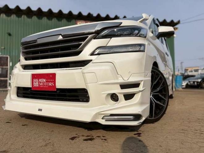 ヴェルファイア2.5 Z 4WD　純正ナビ　TRDエアロ　両側パワスラ　バックカメラ　社外アルミホイール　ETC　車高調　パワステ　パワーウィンドウ　キーレスエントリー　ABS　盗難防止装置　横滑り防止装置　エアコン　3列シート 2500