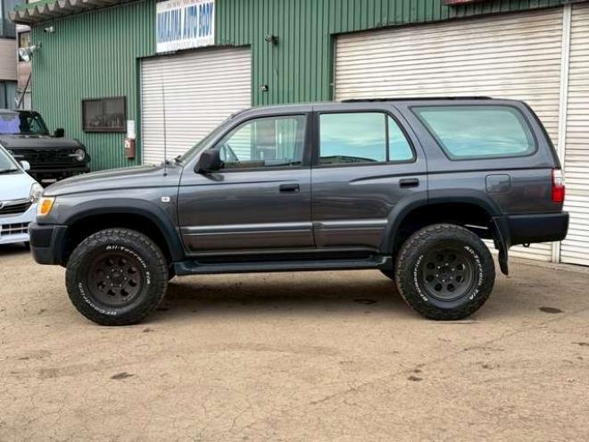 ハイラックスサーフ2.7 SSR-X Vセレクション 4WD　社外ナビ　バックカメラ　社外アルミホイール　エアコン　リフトアップ　パワステ　パワーウィンドウ　キーレスエントリー　ETC　ABS　ルーフレール 2700