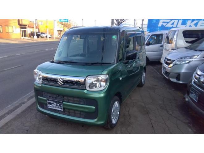 スペーシアハイブリッドX　2トーンルーフパッケージ　全方位モニター用カメラパッケージ装着車 4WD 660 5Dr