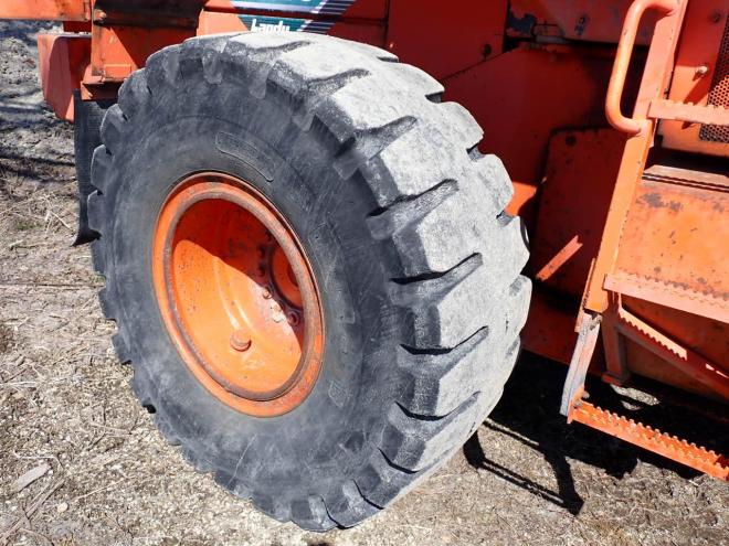 ホイールローダLX120-2　ワンタッチマルチプラウ＆バケット　恵庭ヤード