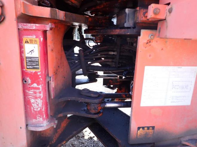 ホイールローダLX120-2　ワンタッチマルチプラウ＆バケット　恵庭ヤード