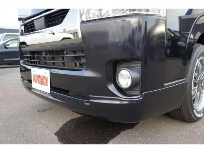ハイエースバン2.8 スーパーGL ダークプライムII ロングボディ ディーゼルターボ 4WD　415COBRA　クリーンルック3Fスポ&BY2ボンネット&ステージ2ルーフスポ&バッドラッカーIII17インチAW&フラットベッドキット　ヨコハマPARADA17インチ　デジタルインナー　パノラマモニター　両側パワースライドドア 2800