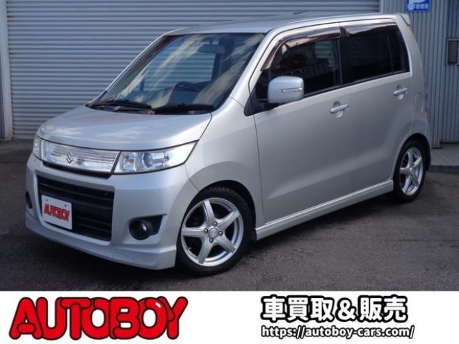 ワゴンRスティングレー T 4WD　ターボ　キーフリー　ローダウン　エアロ　車検整備付 660