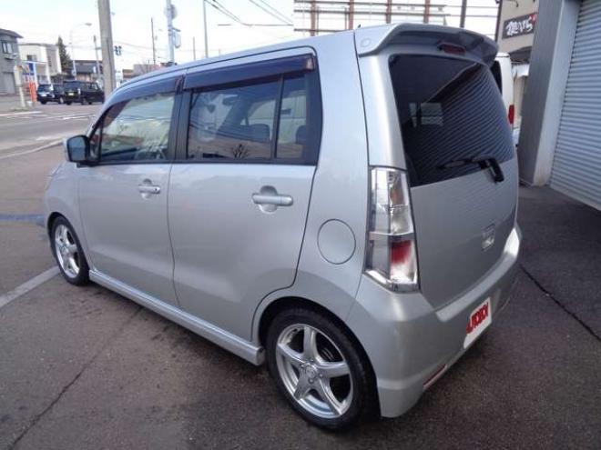 ワゴンRスティングレー T 4WD　ターボ　キーフリー　ローダウン　エアロ　車検整備付 660