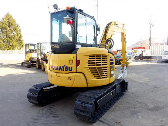 バックホーコマツ PC55MR-5N0  バケット容量0.20m3