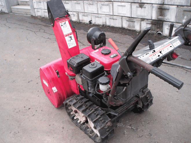 除雪機ホンダ　6馬力除雪機　ＨＳ－660　整備済み　即使用可